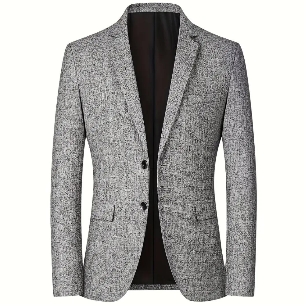 Sergio | Blazer moderno para hombres en Gris, Azul Marino y Negro