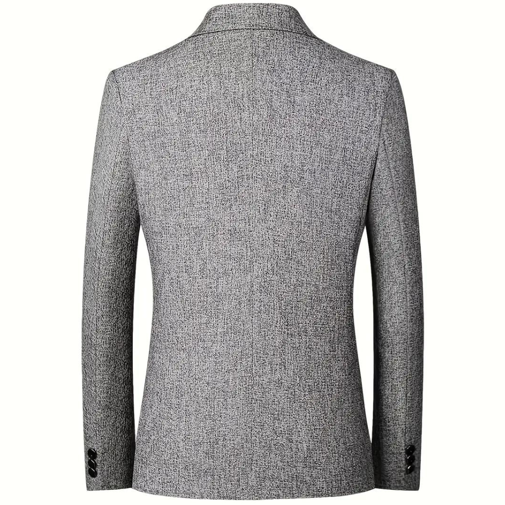 Sergio | Blazer moderno para hombres en Gris, Azul Marino y Negro