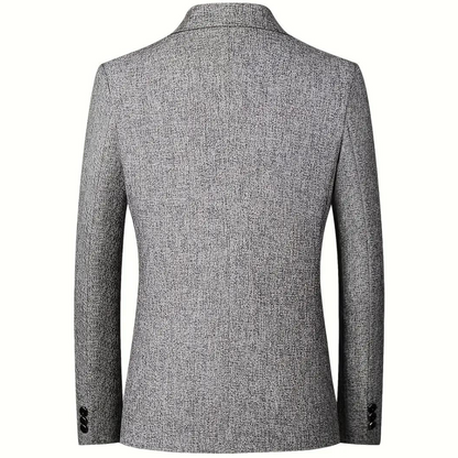 Sergio | Blazer moderno para hombres en Gris, Azul Marino y Negro