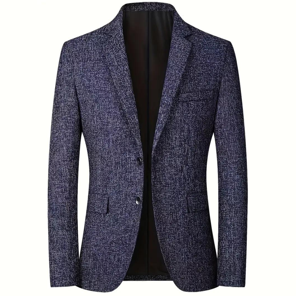Sergio | Blazer moderno para hombres en Gris, Azul Marino y Negro