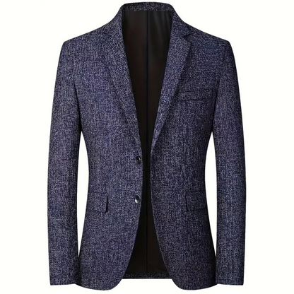 Sergio | Blazer moderno para hombres en Gris, Azul Marino y Negro