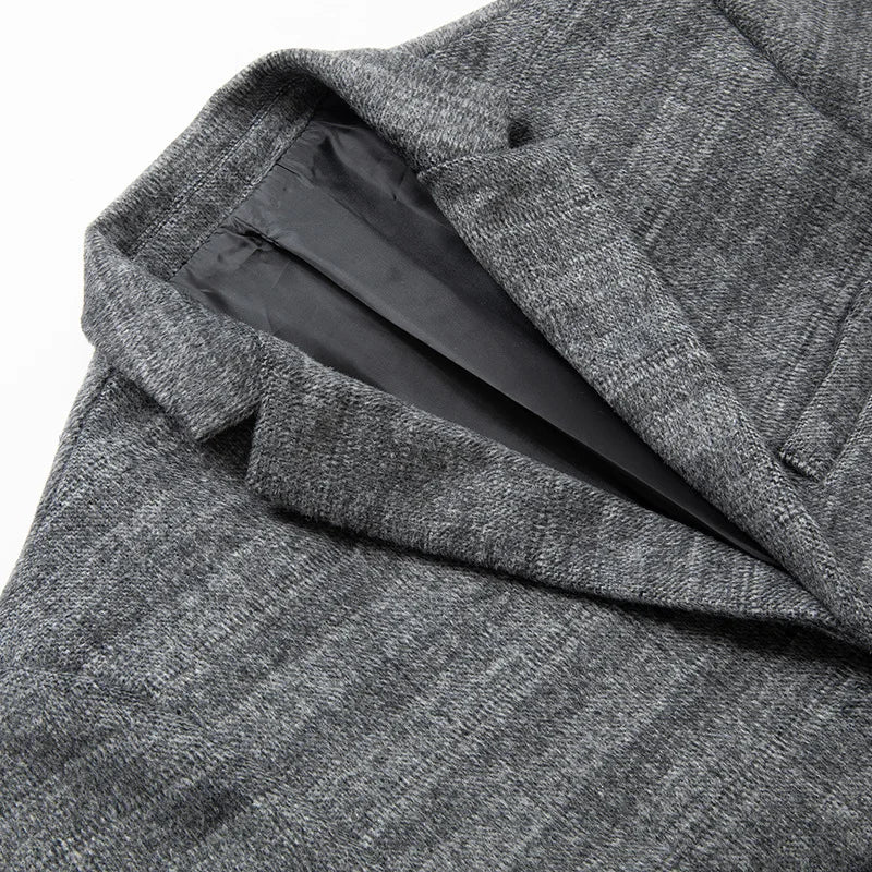 Ryan | Elegante blazer para hombres en gris y caqui – Estiloso y versátil