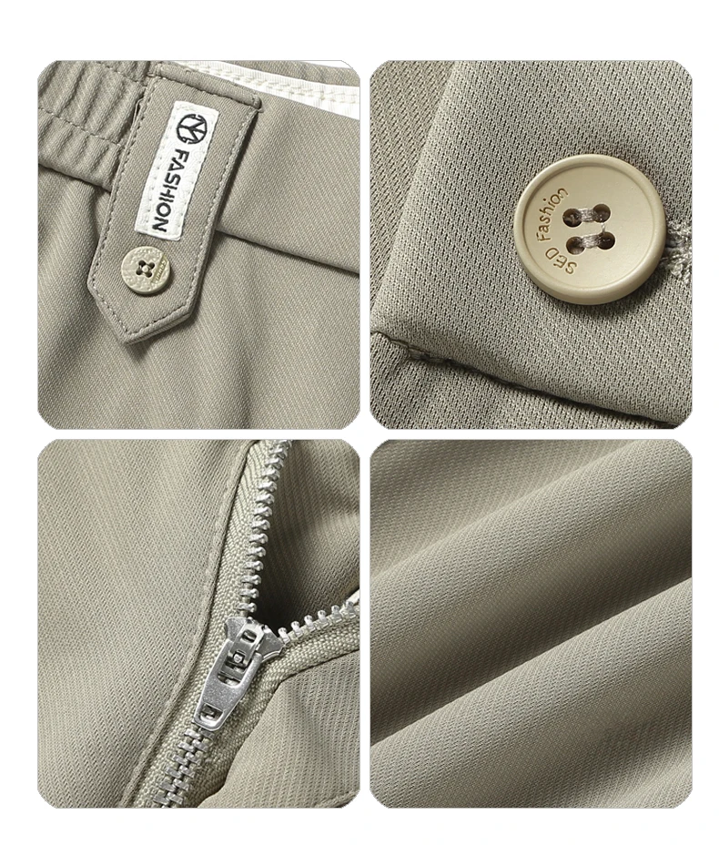Leon | Pantalón Beige Premium para Hombre  Comodidad a Medida y Estilo Atemporal