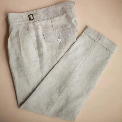 Lukas | Pantalones de Cintura Alta Premium