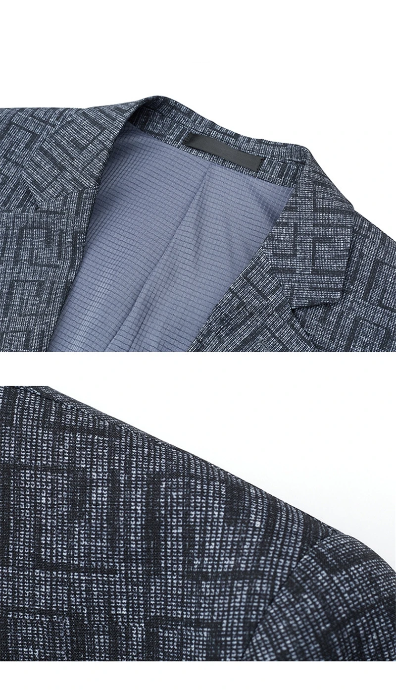 Stefano | Blazer moderno con diseño geométrico