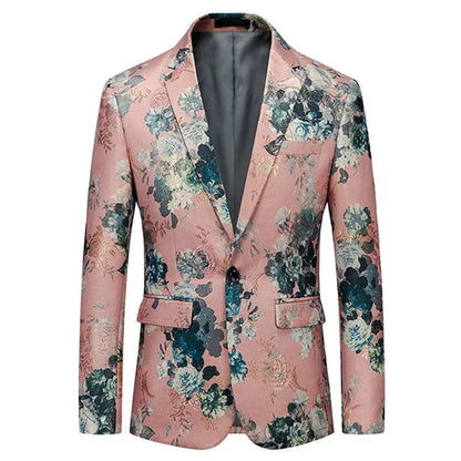 Mace | Elegante blazer de flores para hombres – El look perfecto de declaración