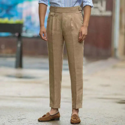 Lukas | Pantalones de Cintura Alta Premium