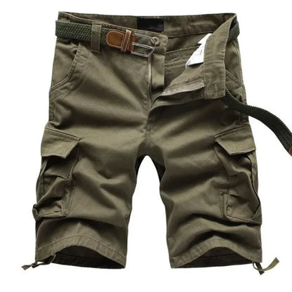 Pantalones Cortos Cargo para Hombre de Algodón