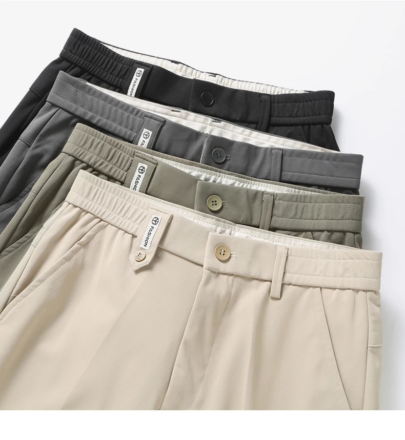 Leon | Pantalón Beige Premium para Hombre  Comodidad a Medida y Estilo Atemporal
