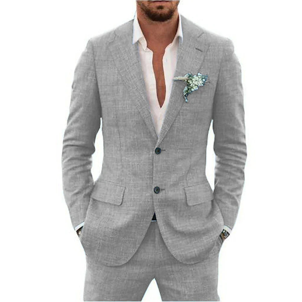 Men's 2-Piece Wedding Guest Suit | Lightweight