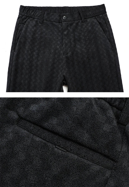 Rafael | Elegantes Pantalones Slim-Fit a Cuadros para Hombres