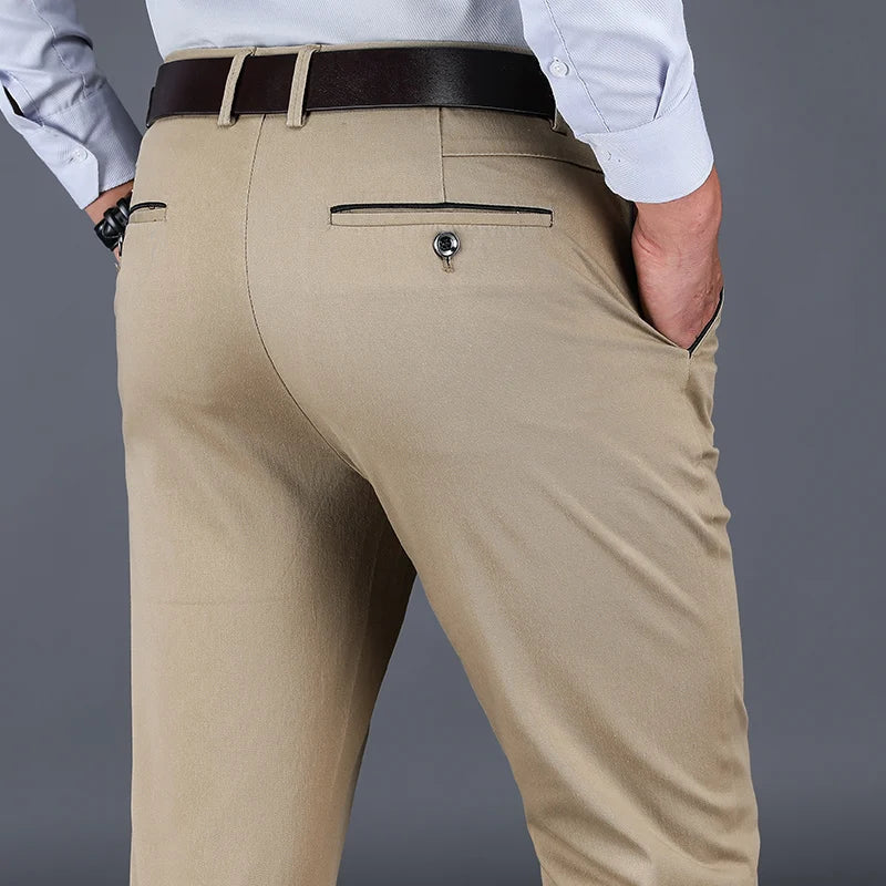 Niklas | Pantalones de traje premium ajustados y entallados