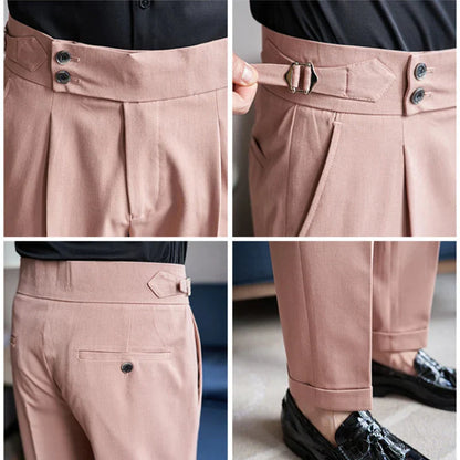 Alaric | Pantalón de tiro alto, elegante, cómodo y fácil de cuidar