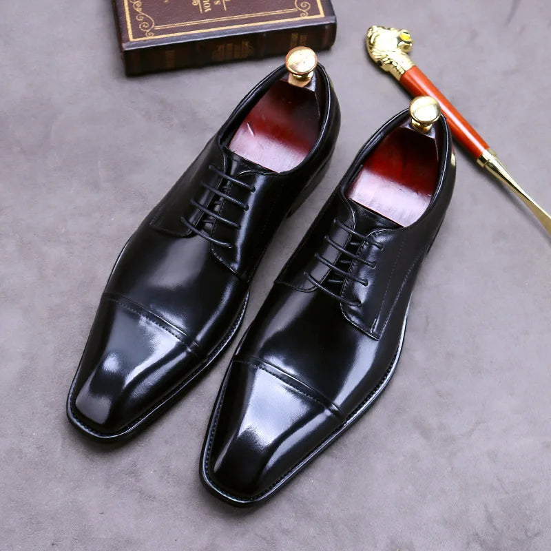 Stylish Leather Business Shoes