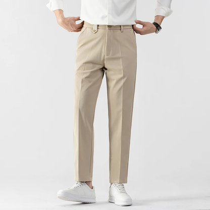 Leon | Pantalón Beige Premium para Hombre  Comodidad a Medida y Estilo Atemporal