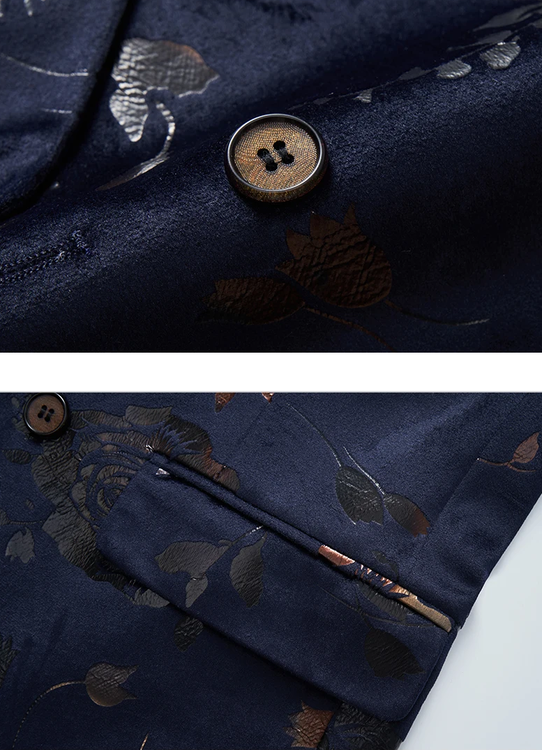 Dylan | Blazer de lujo para hombres con patrones florales