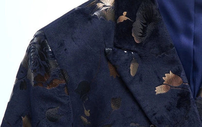 Dylan | Blazer de lujo para hombres con patrones florales