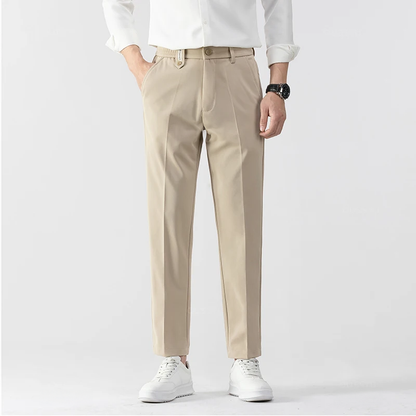 Leon | Pantalón Beige Premium para Hombre  Comodidad a Medida y Estilo Atemporal