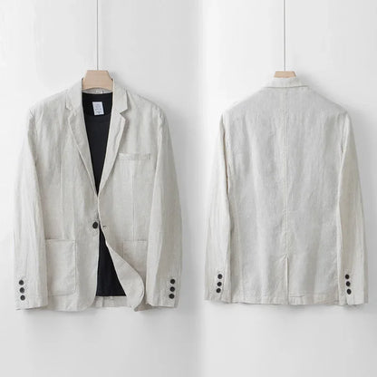 Dan | Blazer de lino ligero para hombres