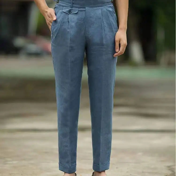 Lukas | Pantalones de Cintura Alta Premium