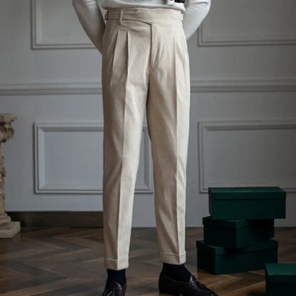 Frank | Pantalones de hombre de pana, estilo cómodo y ajuste perfecto