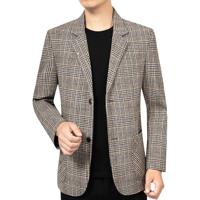 Valentino | Elegante Blazer de Tweed para Hombres