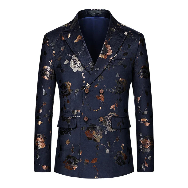 Dylan | Blazer de lujo para hombres con patrones florales
