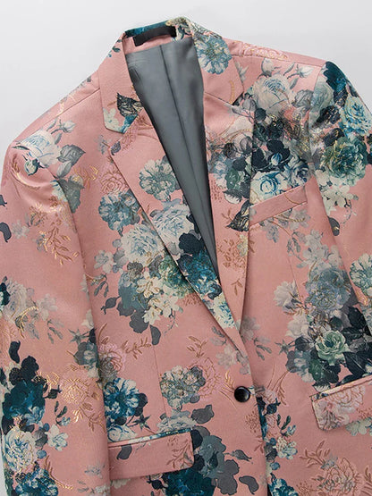 Mace | Elegante blazer de flores para hombres – El look perfecto de declaración