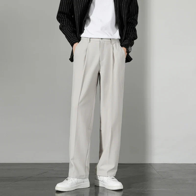Rainer | Pantalones Rectos de Corte Relajado para Hombre