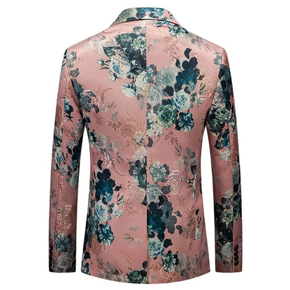 Mace | Elegante blazer de flores para hombres – El look perfecto de declaración