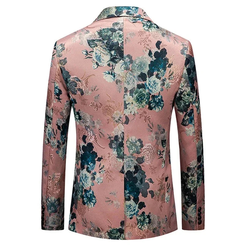 Mace | Elegante blazer de flores para hombres – El look perfecto de declaración