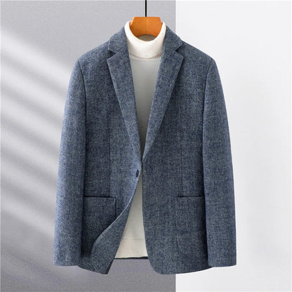 Givano | Elegante blazer para hombre en gris