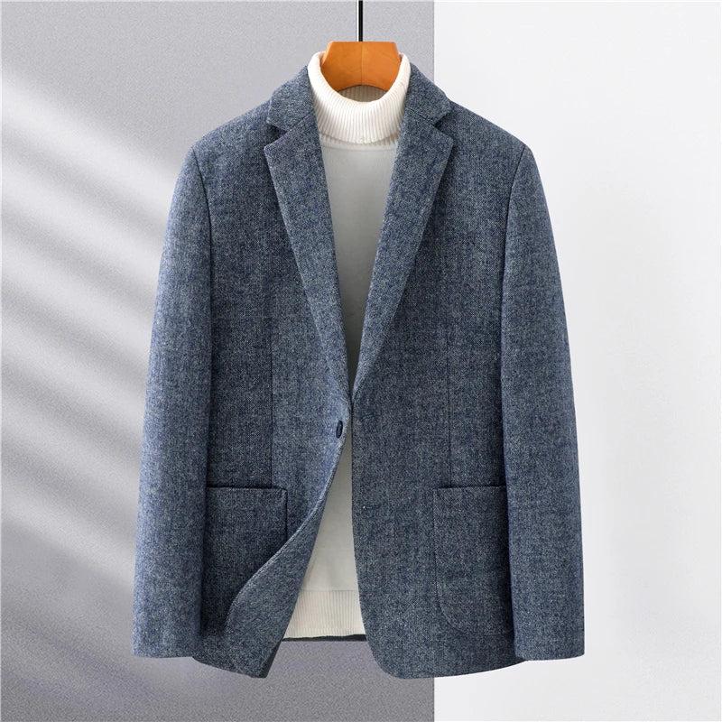 Givano | Elegante blazer para hombre en gris