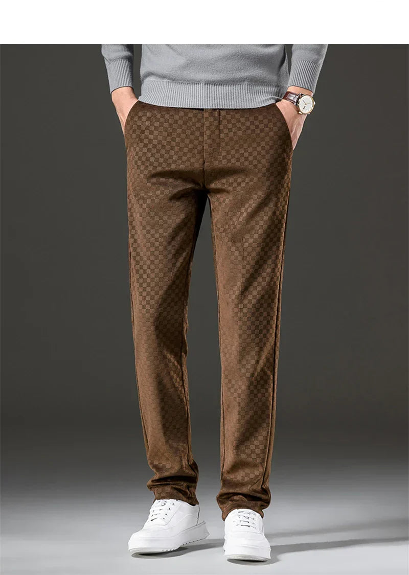 Rafael | Elegantes Pantalones Slim-Fit a Cuadros para Hombres