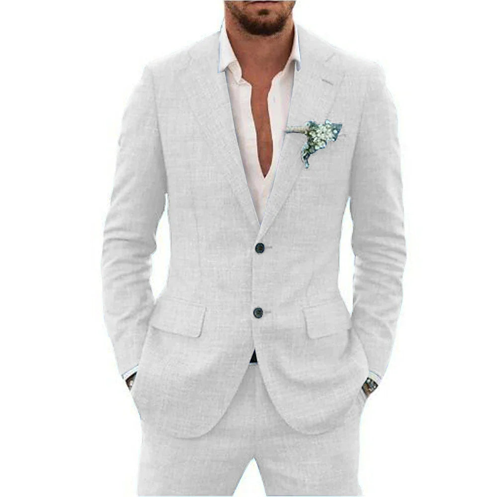 Men's 2-Piece Wedding Guest Suit | Lightweight
