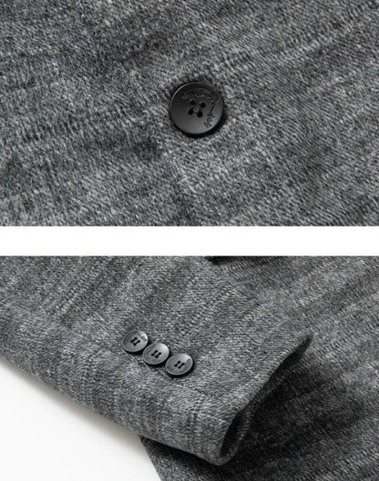 Ryan | Elegante blazer para hombres en gris y caqui – Estiloso y versátil