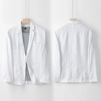 Dan | Blazer de lino ligero para hombres