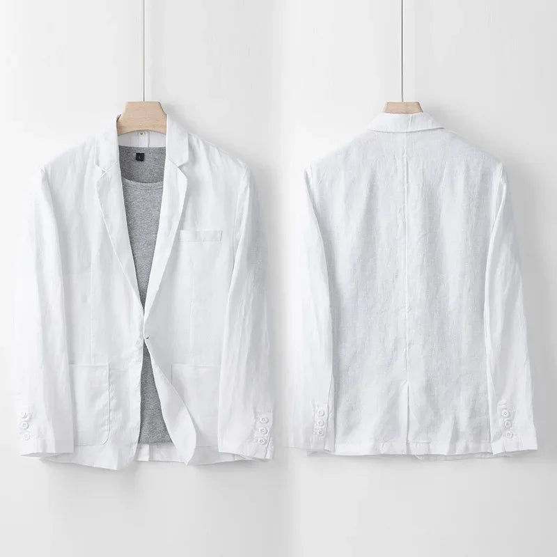 Dan | Blazer de lino ligero para hombres