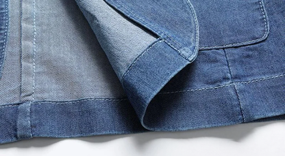 Francesco | Blazer de Denim Moderno para Hombres