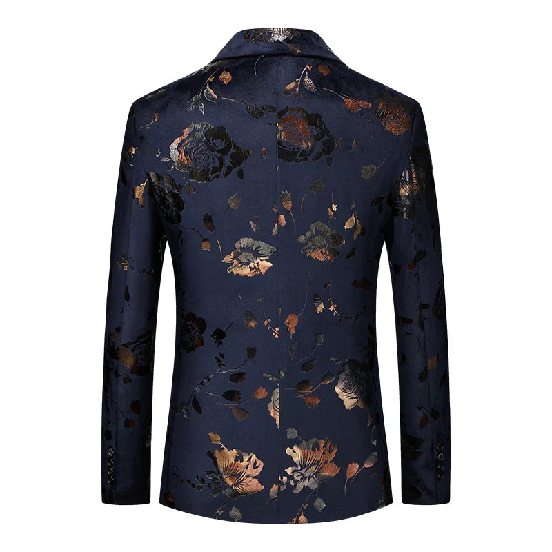 Dylan | Blazer de lujo para hombres con patrones florales