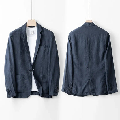 Dan | Blazer de lino ligero para hombres