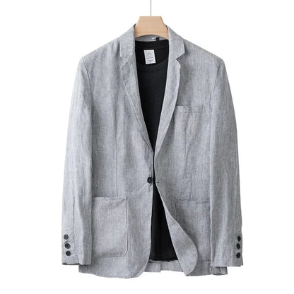 Dan | Blazer de lino ligero para hombres
