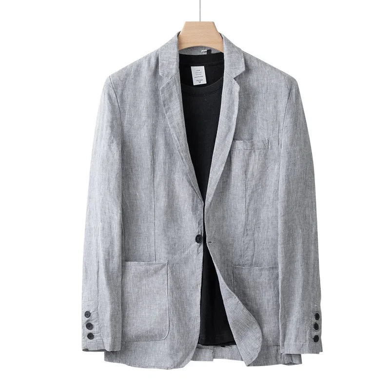 Dan | Blazer de lino ligero para hombres