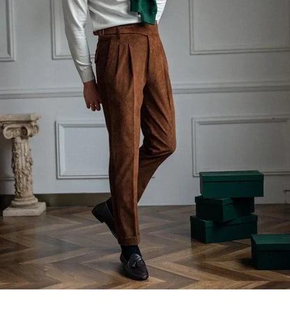 Frank | Pantalones de hombre de pana, estilo cómodo y ajuste perfecto