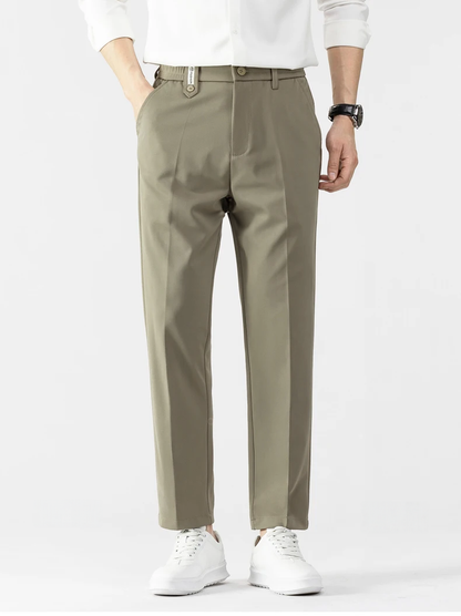 Leon | Pantalón Beige Premium para Hombre  Comodidad a Medida y Estilo Atemporal