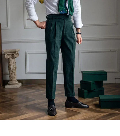 Frank | Pantalones de hombre de pana, estilo cómodo y ajuste perfecto