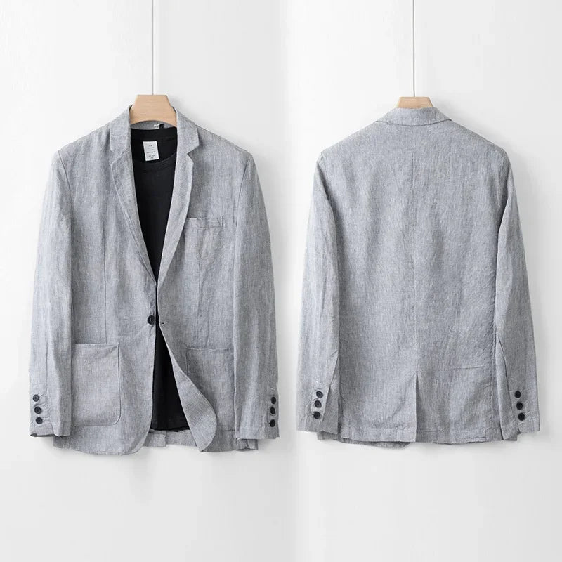 Dan | Blazer de lino ligero para hombres