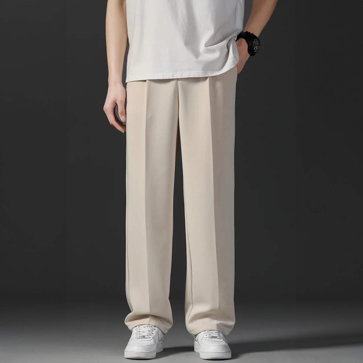 Rainer | Pantalones Rectos de Corte Relajado para Hombre