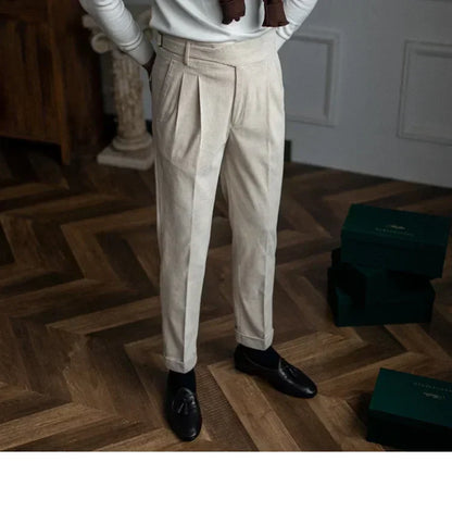 Frank | Pantalones de hombre de pana, estilo cómodo y ajuste perfecto
