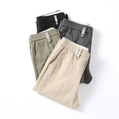 Leon | Pantalón Beige Premium para Hombre  Comodidad a Medida y Estilo Atemporal